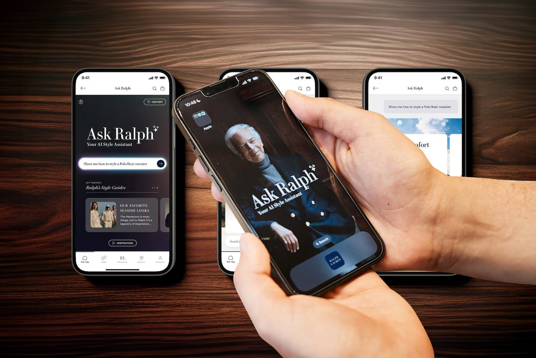Ralph Lauren prezintă Ask Ralph, o nouă experiență de cumpărături  bazată pe inteligență artificială