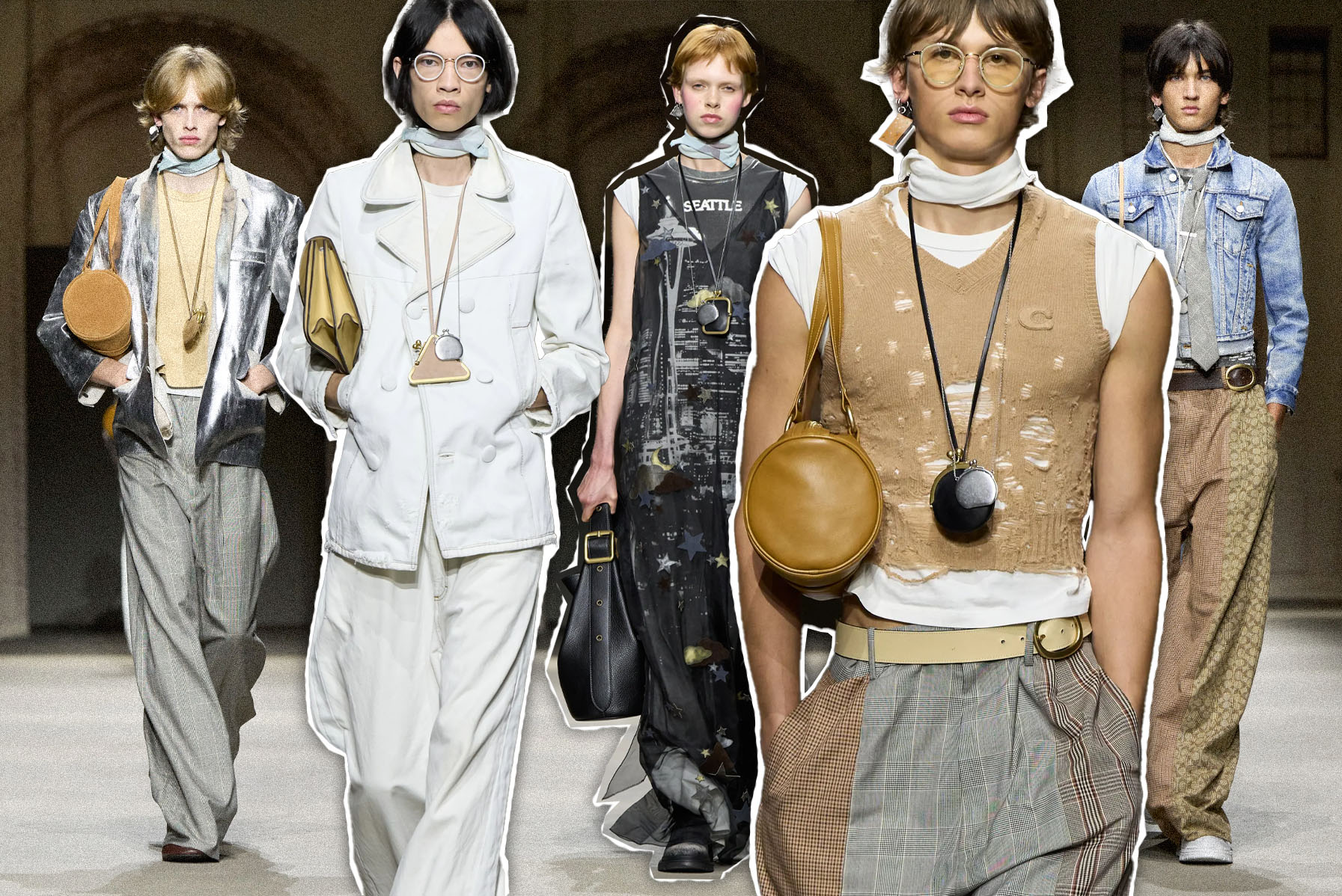 Coach SS 2026: Stuart Vevers reinventează răsăritul newyorkez în modă