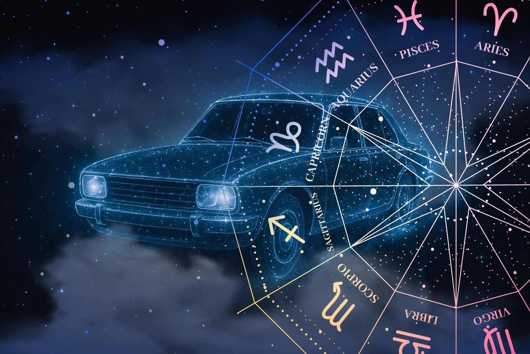 Ce mașină ți se potrivește în funcție de zodie: ghidul automobilistului galactic