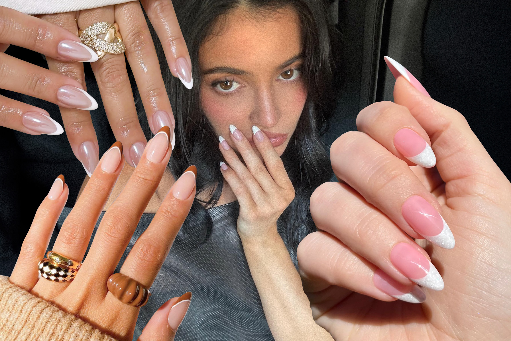 Deep French Nails, manichiura care combină nostalgia cu puterea modernă