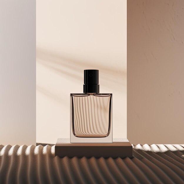 minimalist perfume bottle
